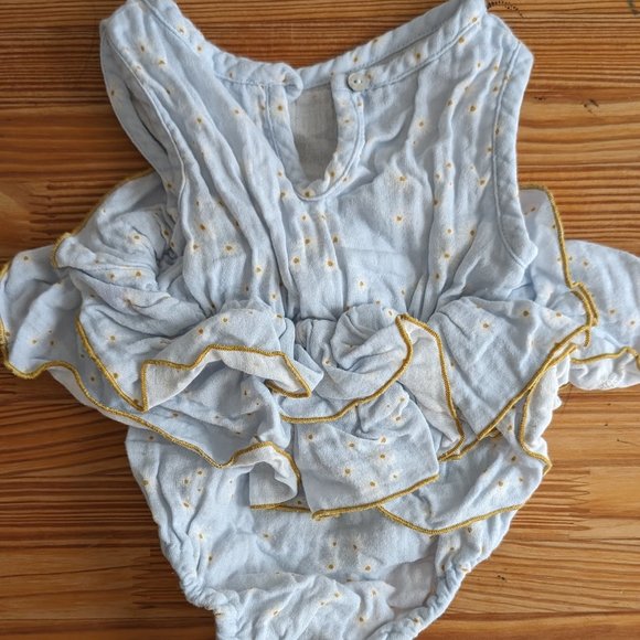 Fin and Vince Ruffle Daisy Romper - Picture 2 of 3